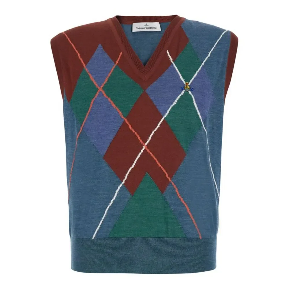 Vivienne Westwood Men Argyle Vest
